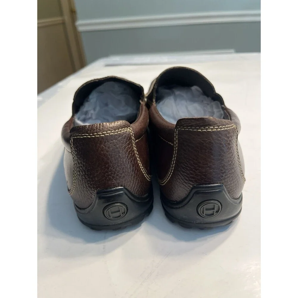 Cole Haan Tucker Venetian Leather Slip-On Loafer Tan Brown Shoes Sz 10M